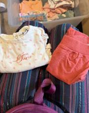 Ensemble rose et blanc 