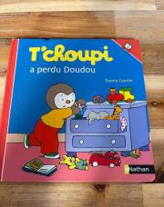 Livre tchoupi a perdu doudou 