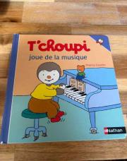 Livre tchoupi joue de la musique 