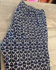 Pantalon bleu-noir-blanc K woman 42