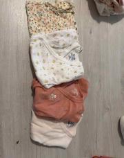 Lot 4 body manches courtes 