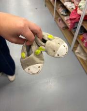 Chausson gris 