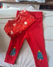 Leggings + body Noël 3M