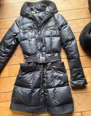 Doudoune noire 3/4 bsa