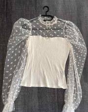 Blouse pois 
