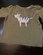 T-shirt longues manches 74 cm