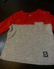 T-shirt longues manches 74 cm