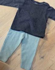 Ensemble gris et vert 56