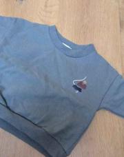 Pull chaud bleu gemo 6 mois