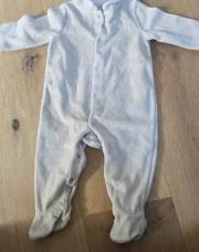 Pyjama chaud TAO beige 6 mois