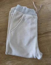 Pantalon jogging écru gris 23m Okaidi 