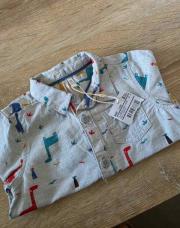 Chemise 6m Orchestra grise dino 