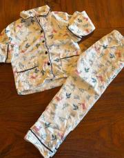 Pyjama Noël blanc 5 ans 