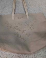 Sac bandoulière desigual  crème 