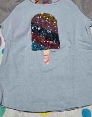 Thee shirt réversible 110/116