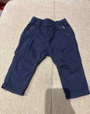 Pantalon chino bleu 