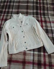 Veste jeans blanche taille L