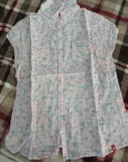 Chemise courte rose EDC taille L