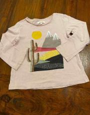T shirt catimini rose désert 4 ans 