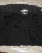Robe bustier noire Vila S