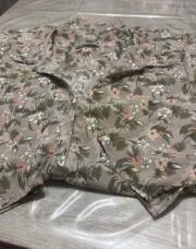 Robe beige fleurie TQF Collection L