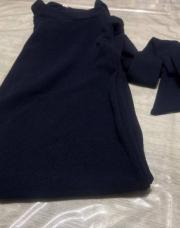 Pantalon marine SHEIN L