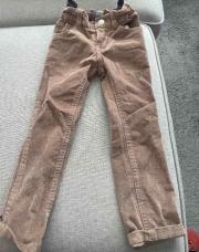 Pantalon velours brun 3/4A Buissonnière