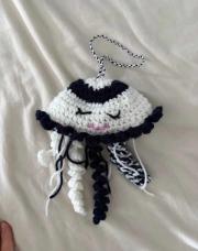 Petite pieuvre crochet fait main 