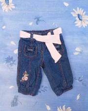 Jeans avec ruban 1 mois