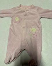 Pyjama fleuri 1 mois 