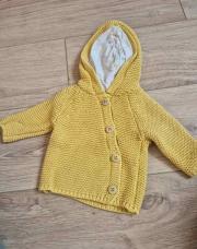 Gilet hiver jaune clair 