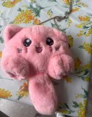Nouveau sac rond en rose 