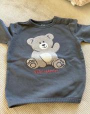 Pull gris 12-18 mois 