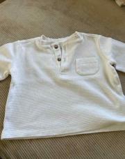 Longue manche blanc 12-18 m 