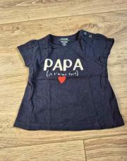 T shirt papa je t'aime 