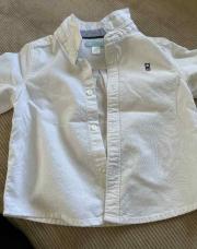 Chemise blanche 18 mois 
