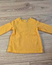 Pull moutarde longue manche