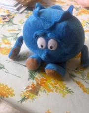 Peluche de collection bleu 