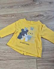 Pull jaune petites souris