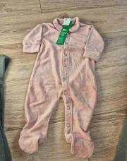 Pyjama rose velours