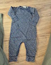 Pyjama goutte pluie bleu