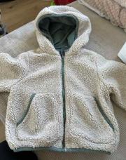 Manteau mouton kaki 2 ans 