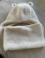 Ensemble bonnet snood 12-24 mois 