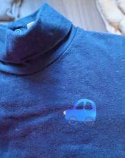 Sous pull bleu voiture tao 18mois 80cm