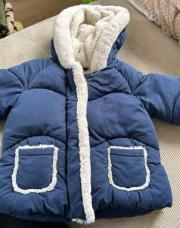 Manteau bleu 2 ans 