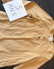 Sweat beige 3 ans 