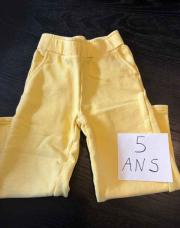 Training jaune 5 ans 