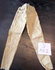 Jeans kaki 5 ans 