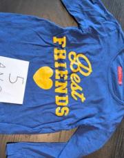 Sweat bleu best 5 ans 