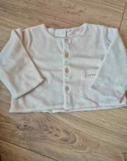 Gilet blanc chaud 